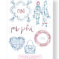 Sorority Sisterhood Sticker Sheets