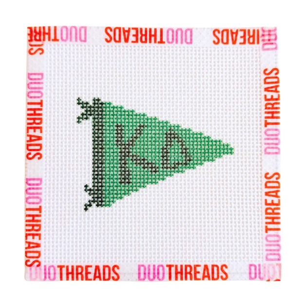 Sorority Pennant Needlepoint Canvas (Kitted)