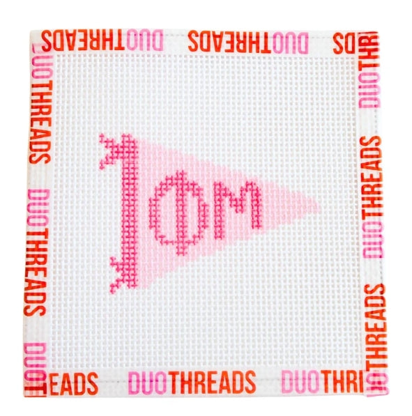 Sorority Pennant Needlepoint Canvas (Kitted)
