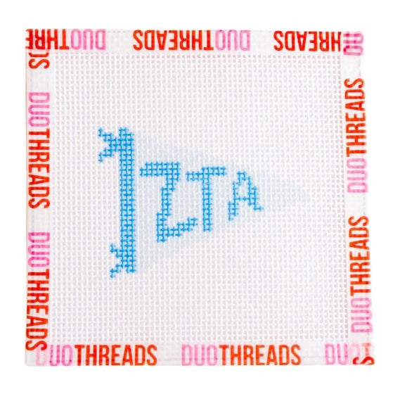 Sorority Pennant Needlepoint Canvas (Kitted)
