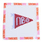 Sorority Pennant Needlepoint Canvas (Kitted)