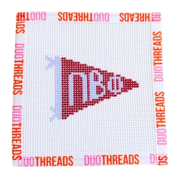 Sorority Pennant Needlepoint Canvas (Kitted)
