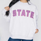 Gingham State Mock Neck