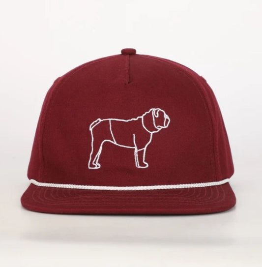 Mississippi State Bulldog Cotton Rope Hat