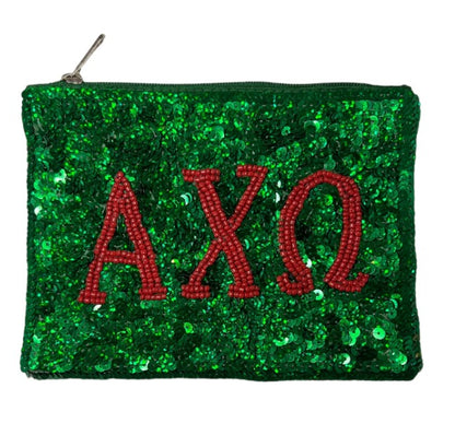 Sorority Sequin Pouches