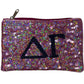 Sorority Sequin Pouches