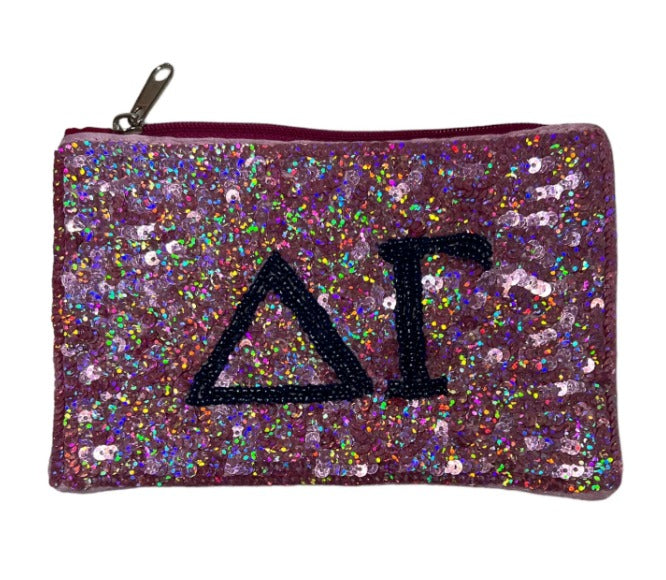 Sorority Sequin Pouches