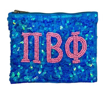 Sorority Sequin Pouches