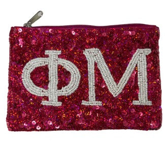 Sorority Sequin Pouches