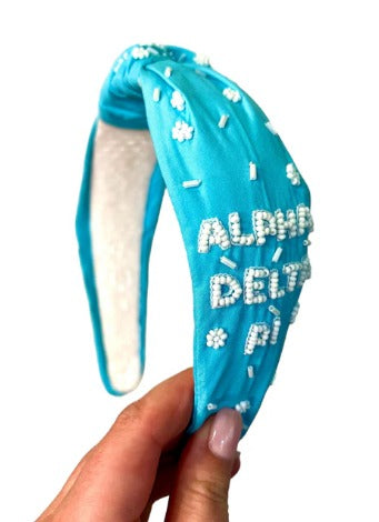 Sorority Beaded Headband