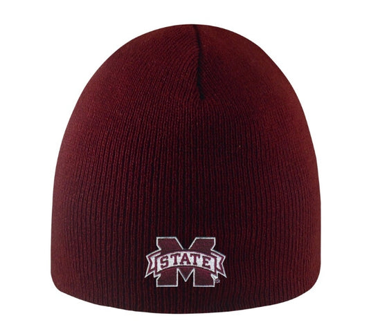 M Banner Knit Beanie