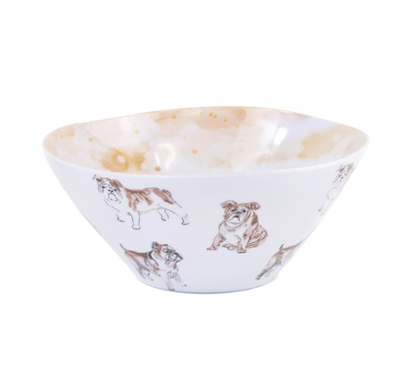 Bulldog Love Dishware