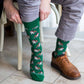 St. Nick Bulldog Socks