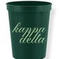 Sorority Calligraphy Cups