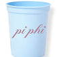 Sorority Calligraphy Cups