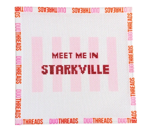 Meet Me in Starkville Needlepoint Canvas