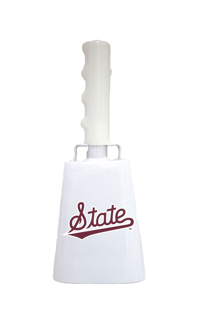 Boxed: Medium White BullyBell with State Script Decal