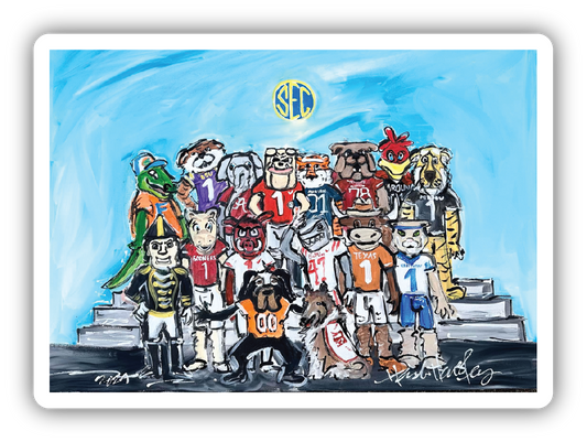 SEC Family Decal