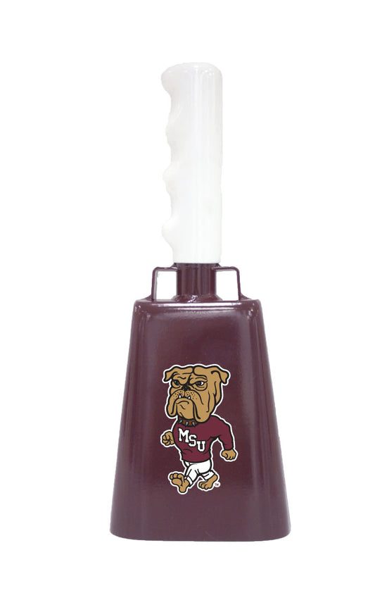 Boxed: Medium Maroon BullyBell with Walking Bully Decal