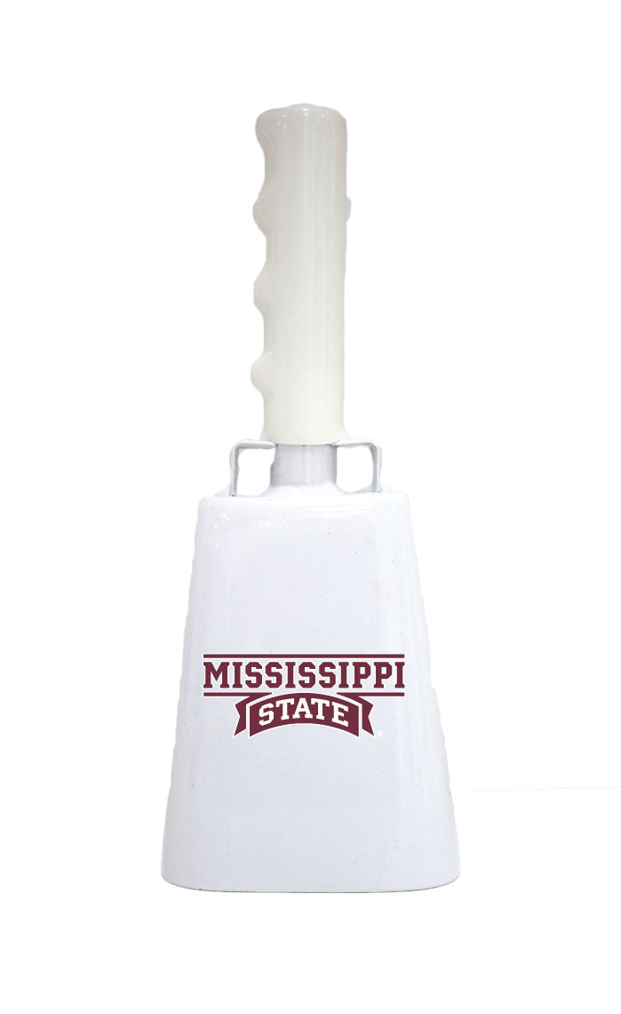 Boxed: Medium White BullyBell with Wordmark Decal