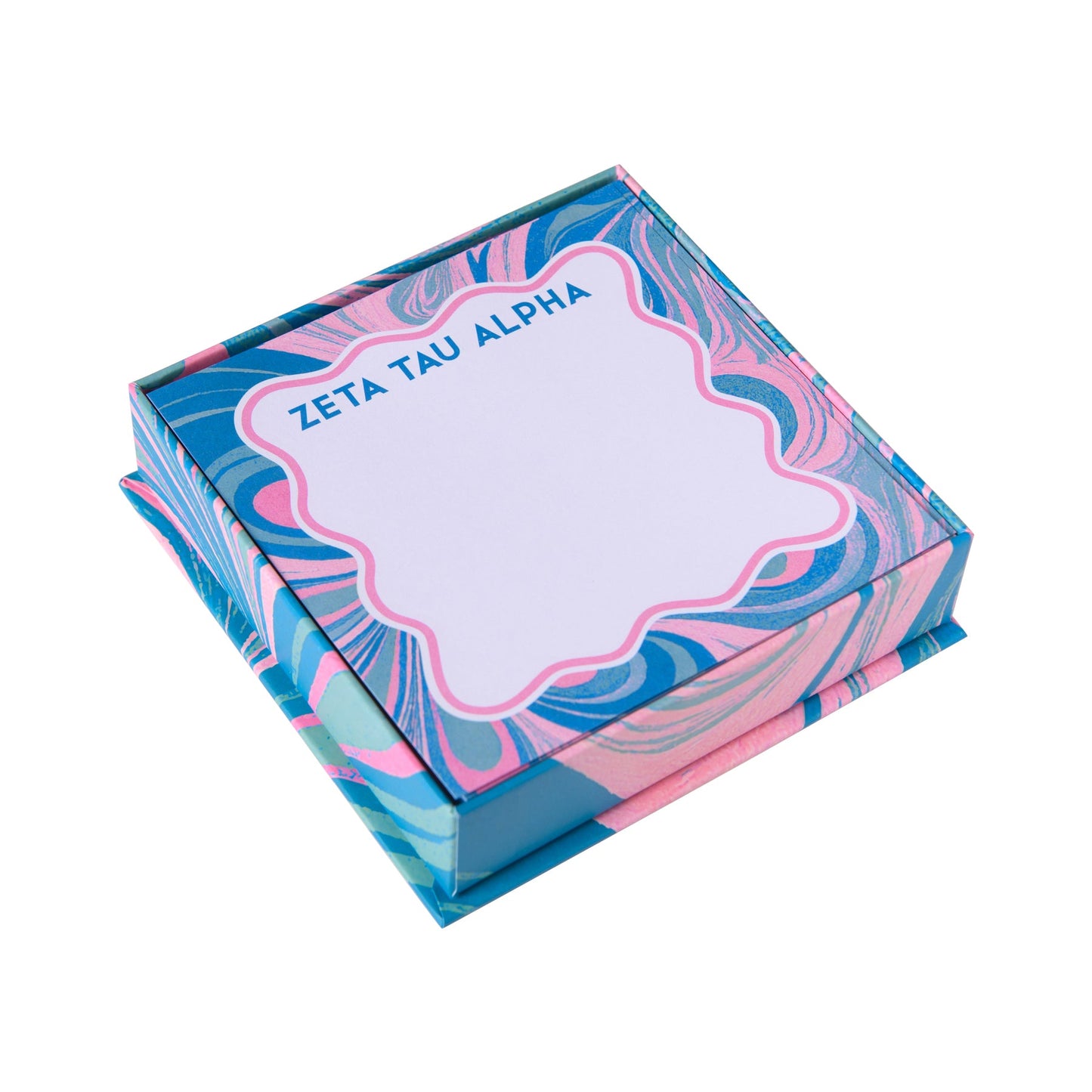 Boxed Sorority Marbled Note Pad