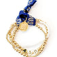 Gold Sorority Bracelet Stack