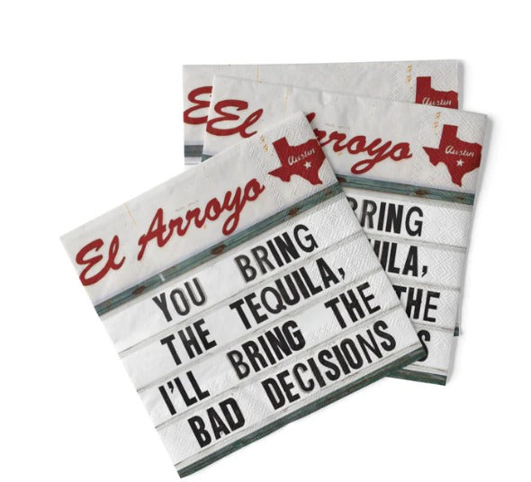 El Arroyo: Cocktail Napkins