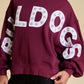 Bulldogs Balloon Sleeve Pullover