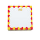 Sorority Scalloped Note Cube
