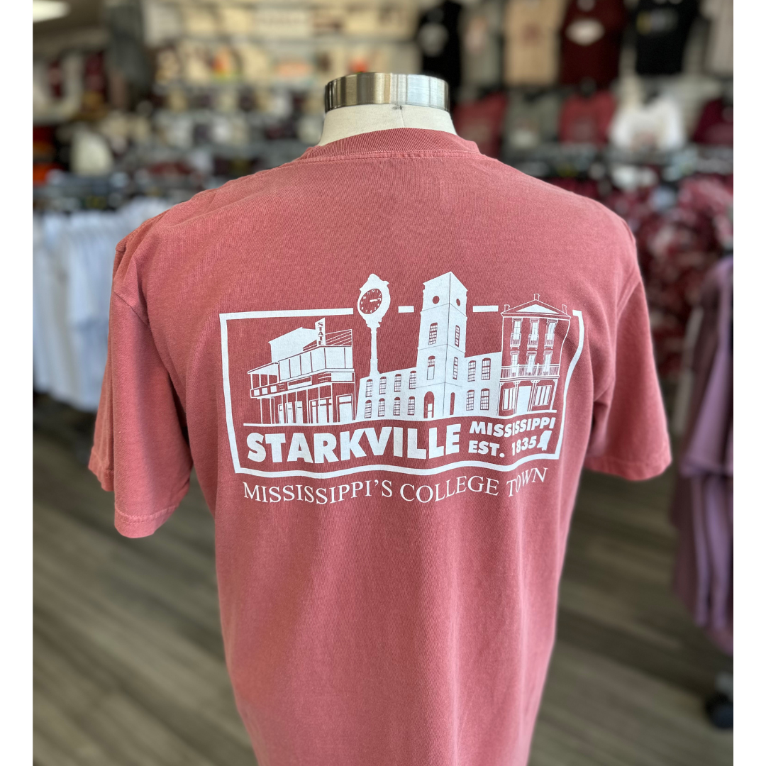 Mississippi's College Town Tee