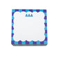 Sorority Scalloped Note Cube