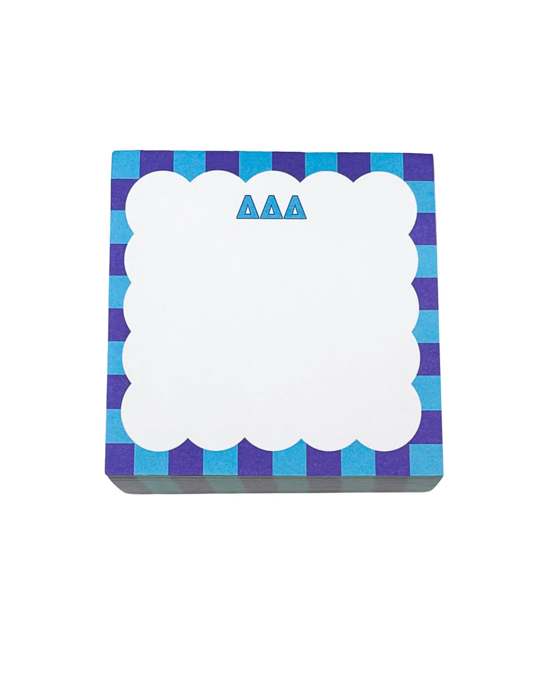 Sorority Scalloped Note Cube