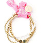 Gold Sorority Bracelet Stack
