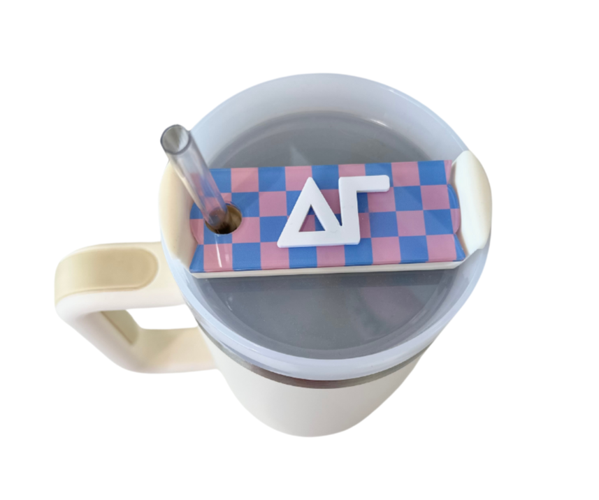 Sorority Tumbler Lid Tag