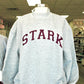 Gray Stark Mock Neck Sweatshirt