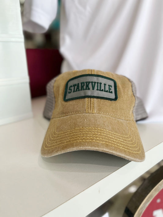 Golden Starkville Patch Trucker Hat