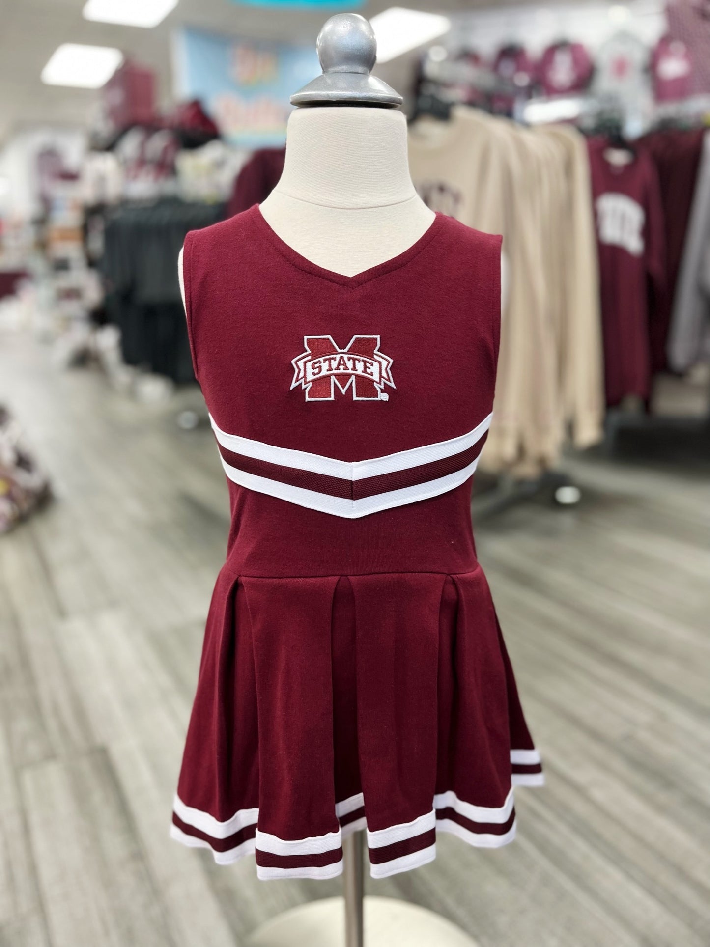 Youth MSU Cheer Bodysuit Dress