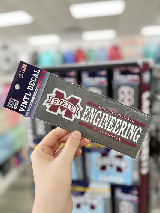 MSU Engineering Decal