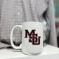 Interlocking MSU Coffee Mug