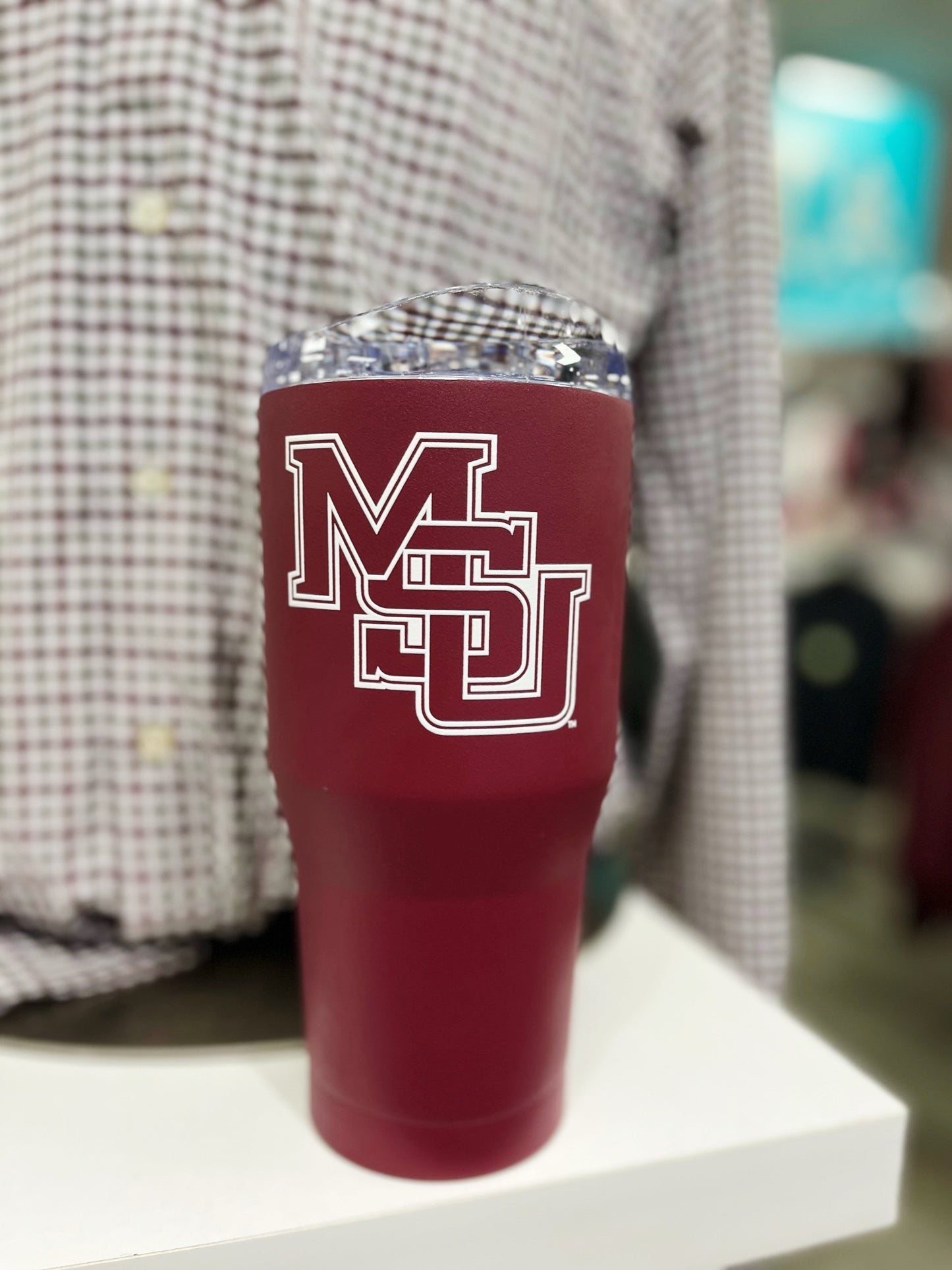 Interlocking MSU 30 oz. Tumbler