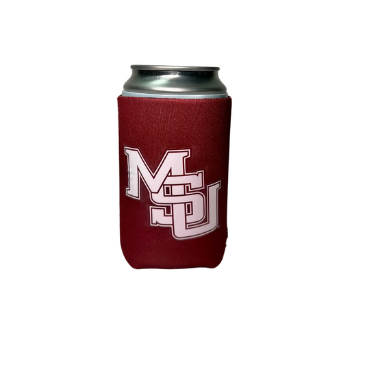 Interlocking MSU Can Sleeve Koozie