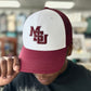 Interlocking MSU Trucker Hat