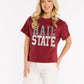 Hail State Chenille Embroidered Tee