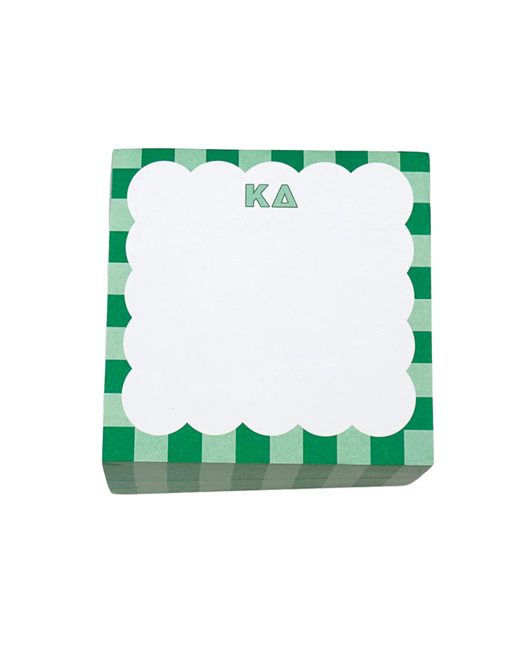 Sorority Scalloped Note Cube