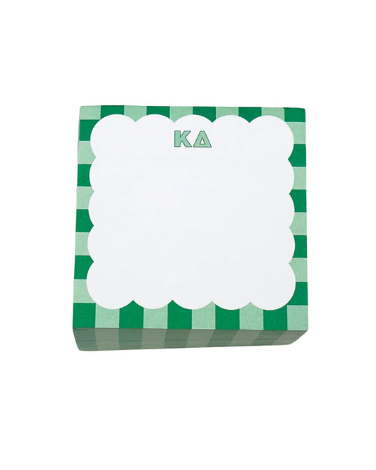 Sorority Scalloped Note Cube