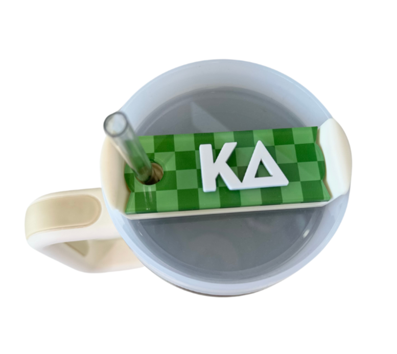 Sorority Tumbler Lid Tag