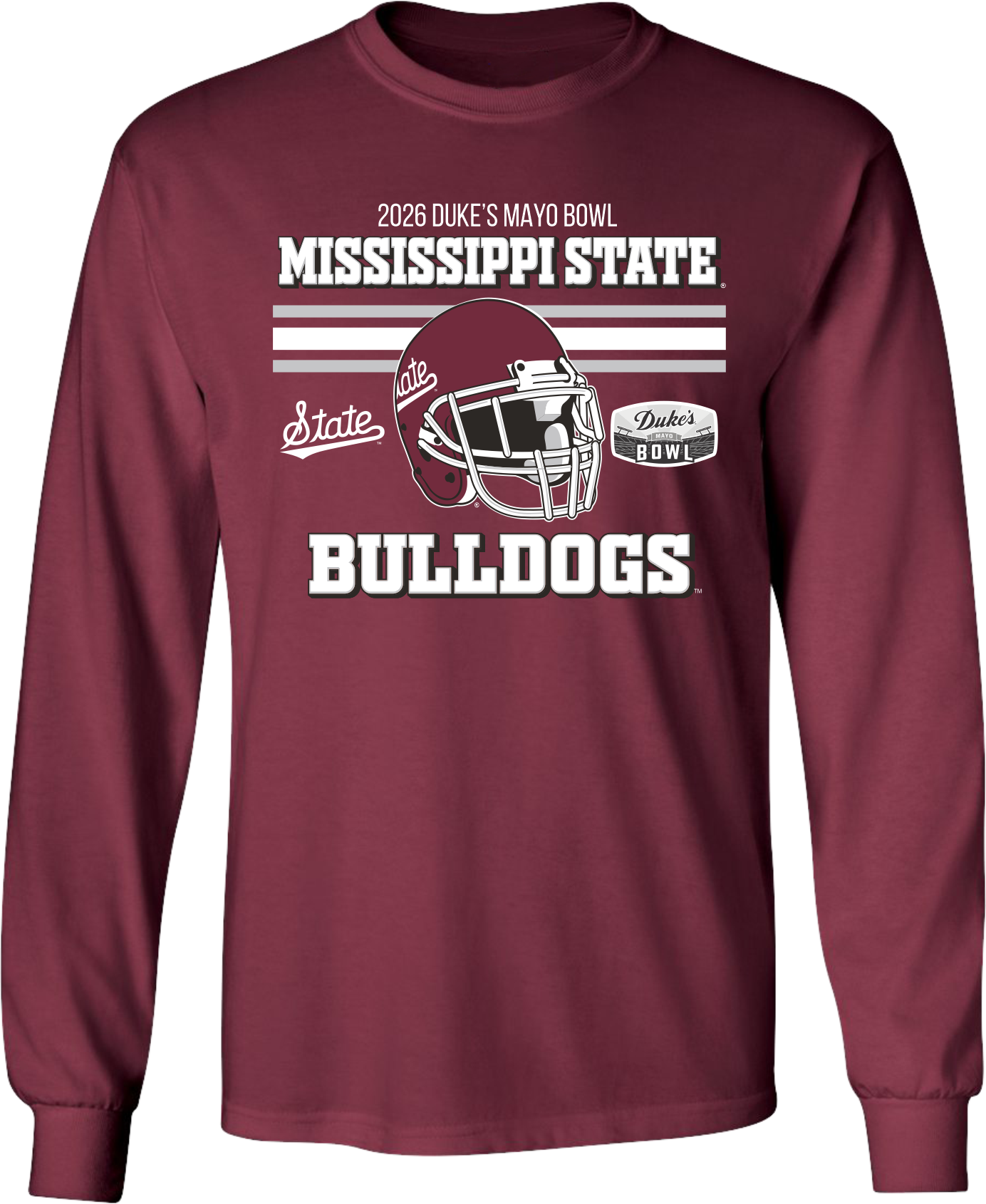 Maroon Mayo Bowl Tee