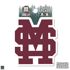 3" M over S Rugged Decal