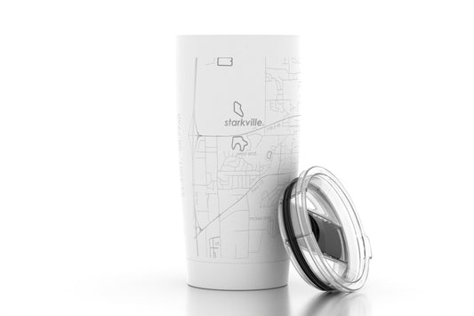 Starkville Map Insulated 20oz Tumbler