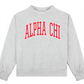 Sorority Mock Neck Sweatshirt